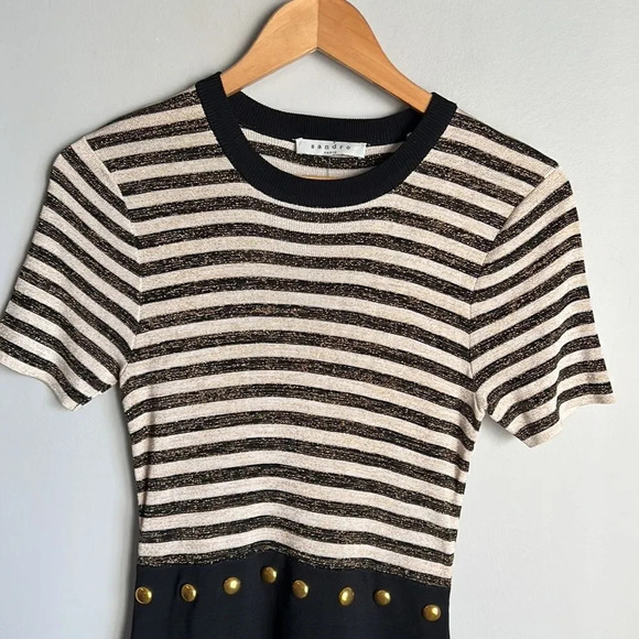 SANDRO Redlake stretch-knit dress - Picture 4 of 16